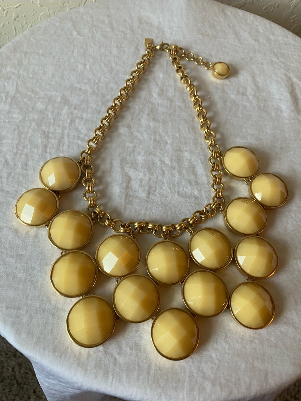 Kate Spade: “Connect Four” Faceted Statement Necklace